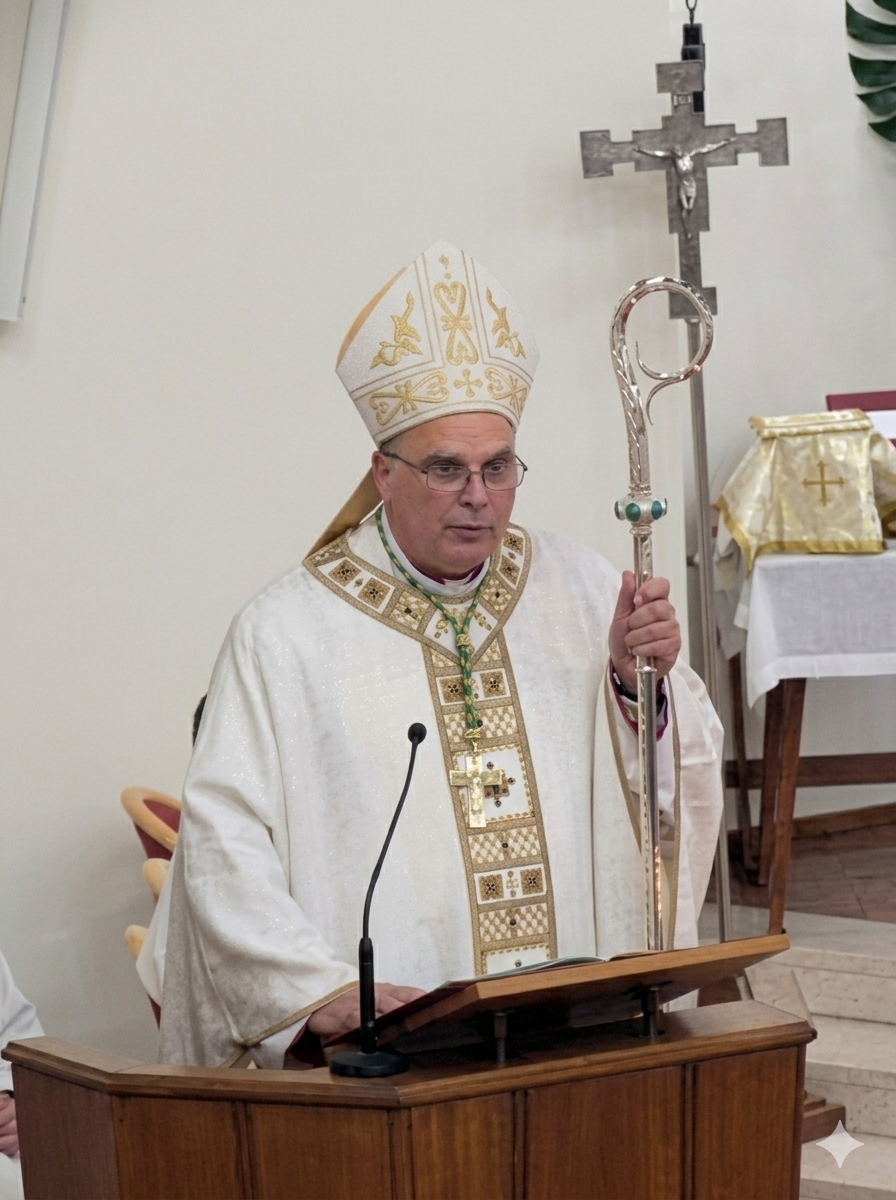 Bishop Stuart Hall first homily at ANZAC Memorial Cahpel of St Paul in Duntroon ACT Australia