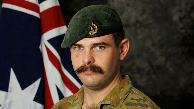Australian Army Corporal Brendan Hannam