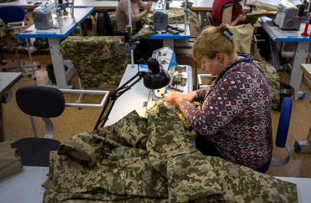 Sewing for Ukraine Troops