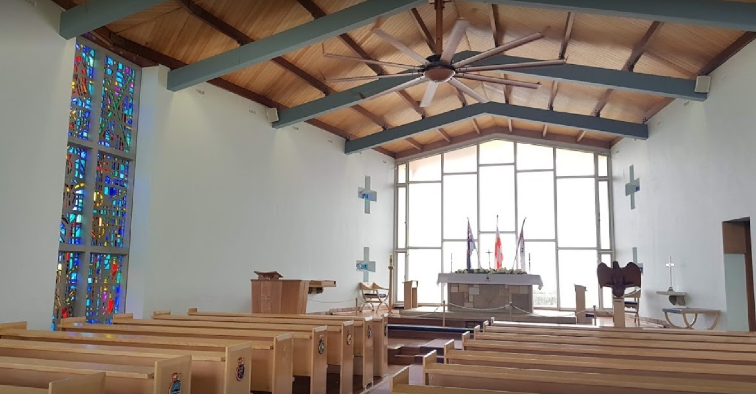 Inside HMAS Watson Chapel NSW