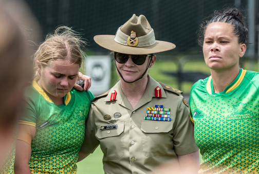 ADF Sport Footy team 