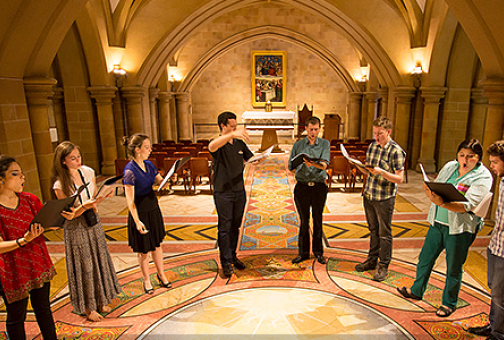 Catholic music group