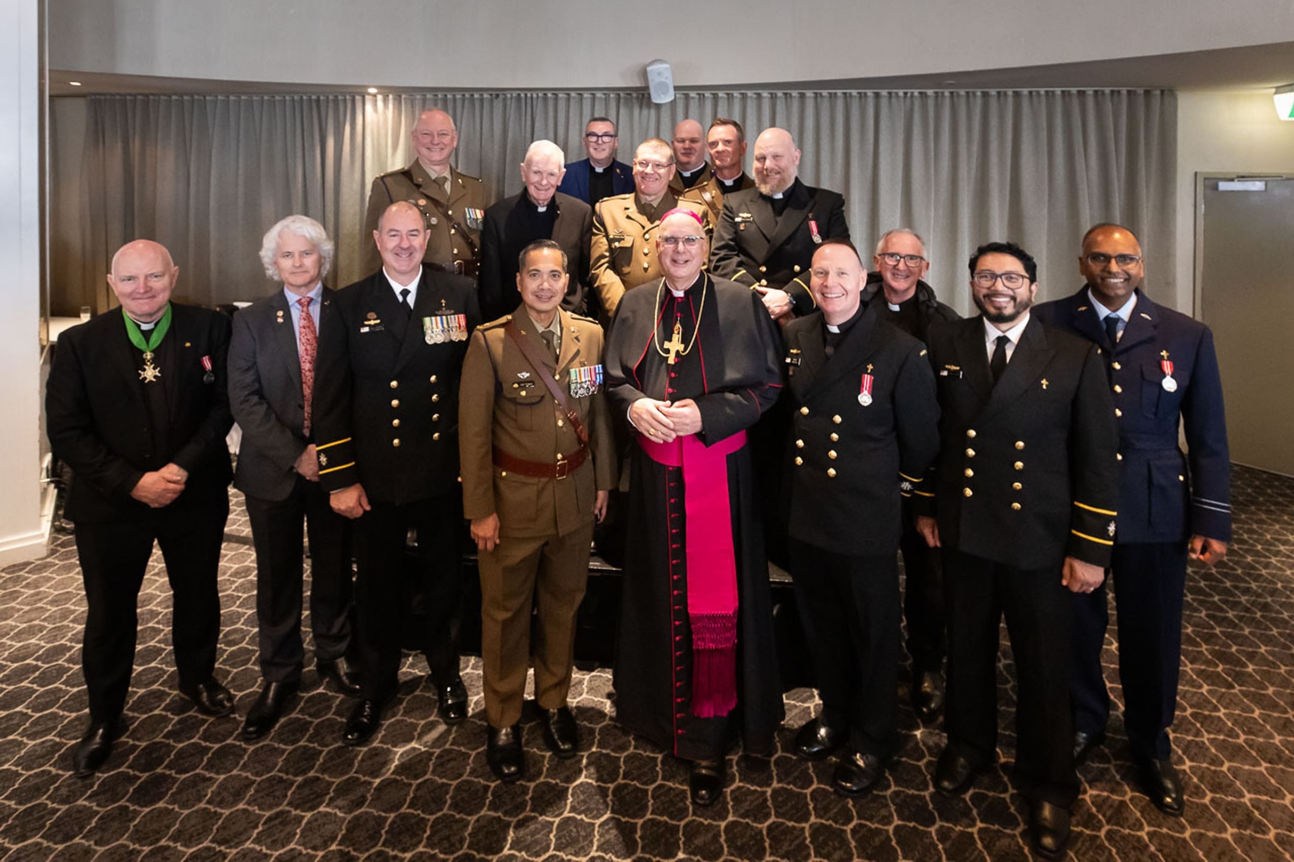 Bishop Hall Ordination August 2026 Chaplains Group Photo