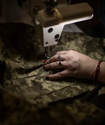 The Sewing Company in support of troops in Ukraine War