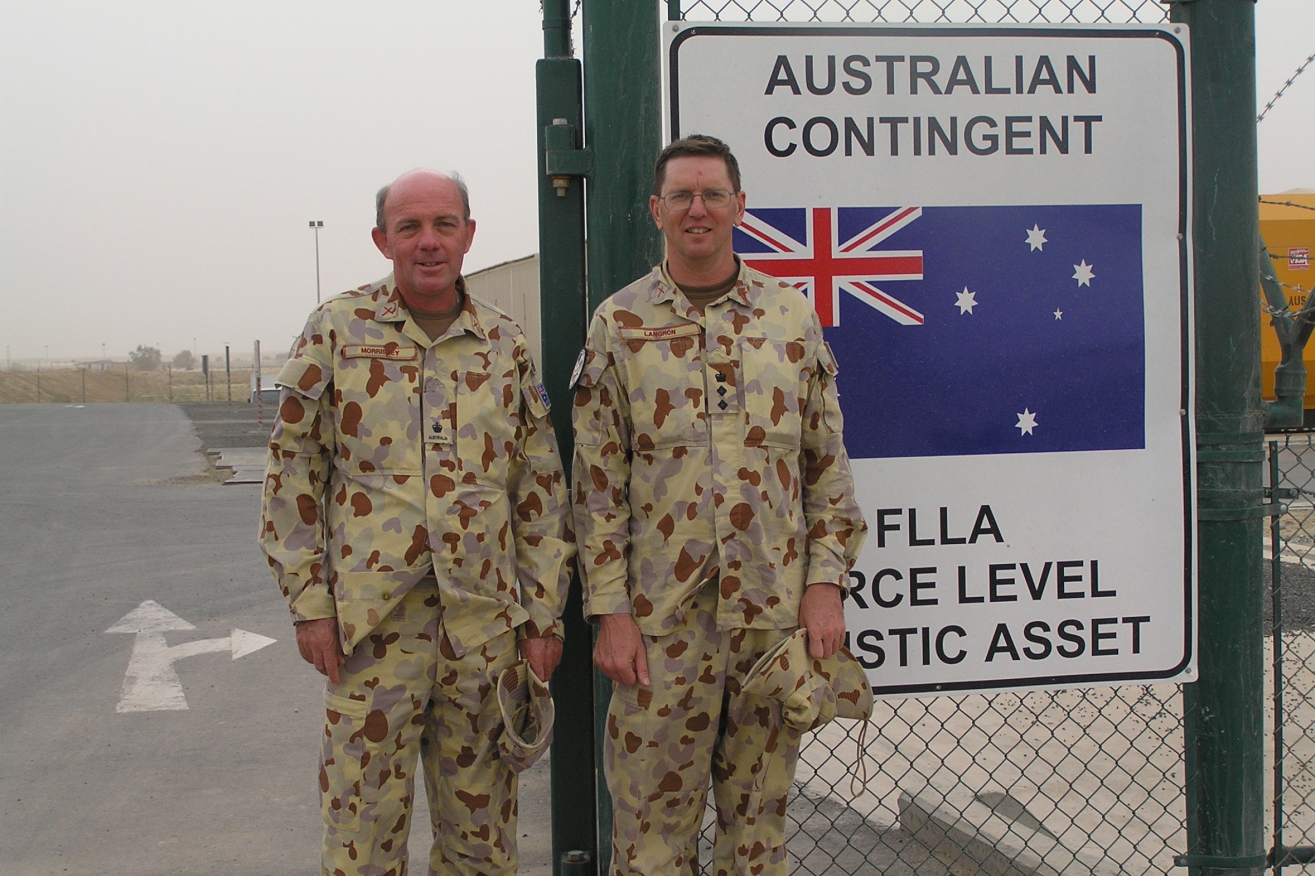Australian Chaplains deployed to the Middle East 2006