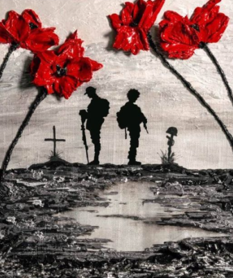 Remembrance day painting
